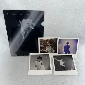 BIGBANG 클리어 파일 & 폴라로이드 4장 세트 D-LITE