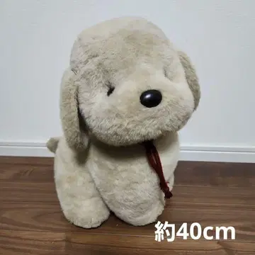 우메키치(브라운) 봉제 인형 1983년 오리엔탈토이 높이 약 40cm