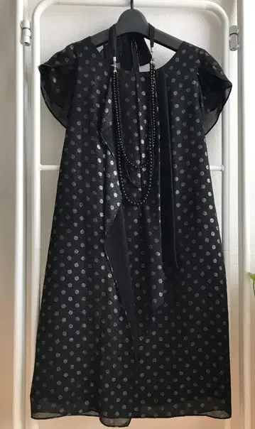 INTERPLANET 원피스 파티 드레스 목걸이 포함