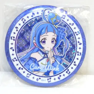 후루타 너와 아이돌 프리큐어 BIG 홀로그램 캔뱃지 캔디 큐어 윙크 A