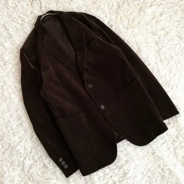 [ 새상품급 ] 유니클로 남성용 코듀로이 테일러드 자켓 다크 브라운