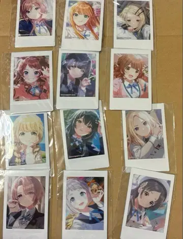 학원 아이돌 마스터 학마스 트레이딩 폴라로이드 세트 C106