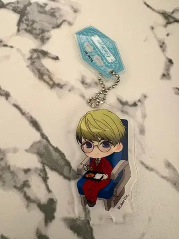 A3! JR 콜라보 우즈키 치카게 아크링 키링