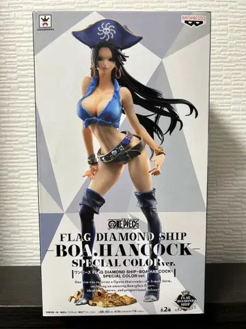 원피스 핸콕 블루 Flag Diamond Ship 피규어