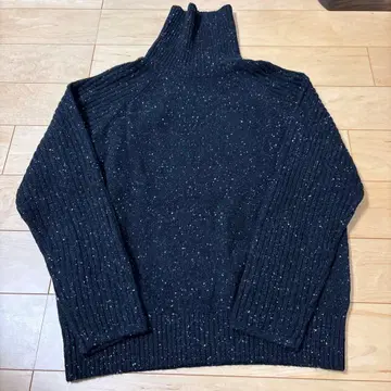 NATURAL LAUNDRY 내추럴 랜드리 하이 게이지 네프 니트