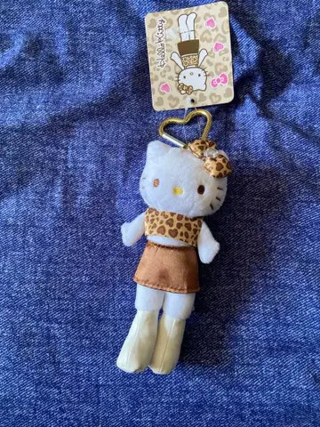 정품 헬로키티 스타일업 마스코트 키링