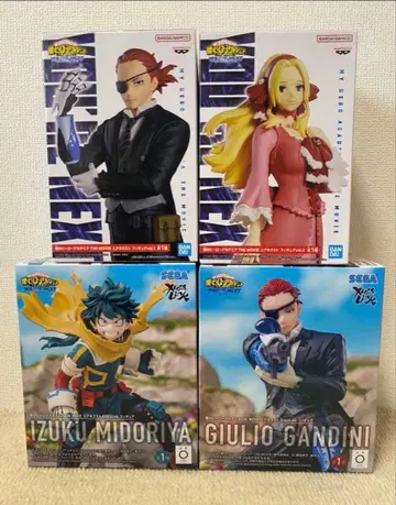 히로아카 유어 넥스트 Xross Link 피규어 4개 세트