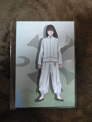 NARUTO 중국 상하이 한정판 동영상 실경전 엽서 히나타 나사