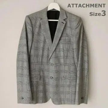 새상품급 어태치먼트 테일러드 자켓 일본제 블레이저 그레이 사이즈 3