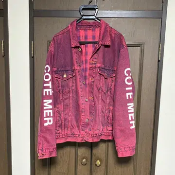 COTE MER 데님 자켓 코트 구제 빈티지