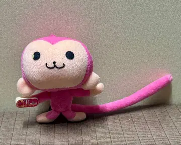 당시물 핑키몽키 봉제 인형 마스코트 키링 원숭이