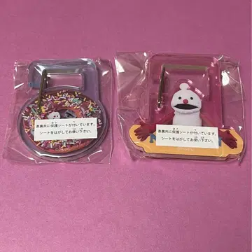 순순 가챠 아크릴 카라비너 논논 도넛 덕질