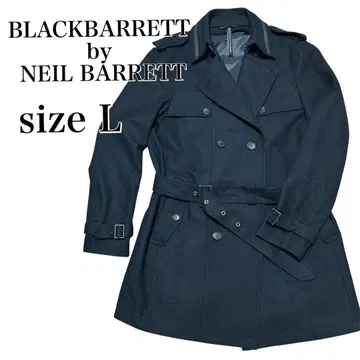BLACKBARRETT by Neil Barrett 울 트렌치코트