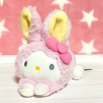 헬로키티 마메푸치 토끼 봉제 인형 토끼 키티 산리오 레어