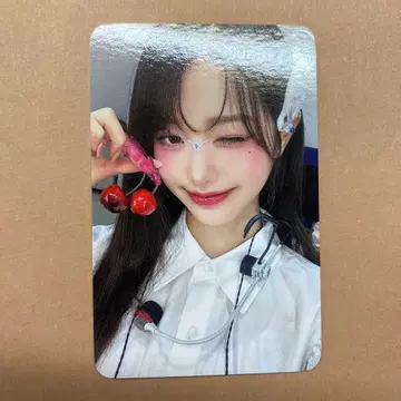 [ 희귀 매물 ] IVE 원영 withmuu 럭키 드로우 체리