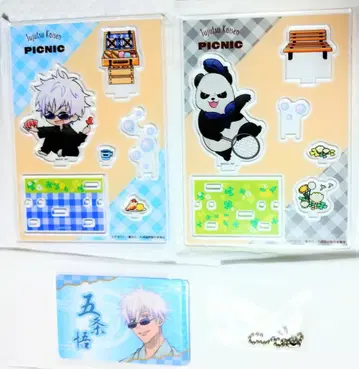 주술회전 마루쿠지 아크릴 스탠드 고죠 팬더 쥬쥬 탐방 패스 참