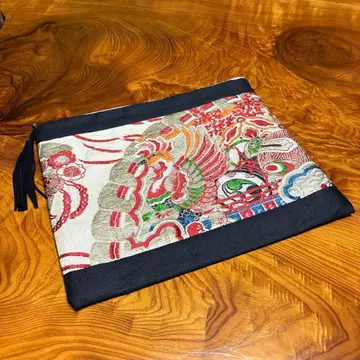 핸드메이드 럭셔리 금실 총 자수 파우치 iPad 케이스