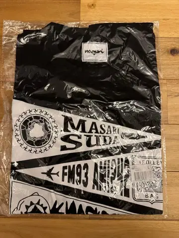 [새상품] 스다 마사키 올 나이트 닛폰 티셔츠 블랙 사이즈 L 레어