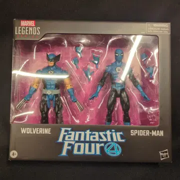 HASBRO (액션 피규어) 판타스틱 포 울버린 / 스파이더맨 6인치