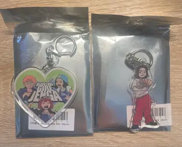 100억년 LOVE 100억년 러브 키링 후쿠다 마키 & 버럭 젠가 세트