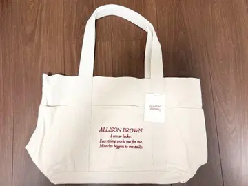 ALLISON BROWN Message Tote Bag
