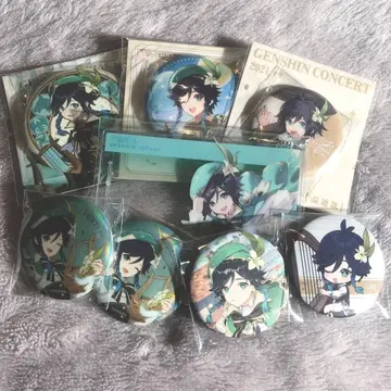 벤티 아크릴 키링 캔뱃지 원신 호요버스 묶음 판매