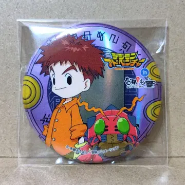 [레어] 디지몬 나조토모 카페 [히카리시로 & 텐토몬] 배지