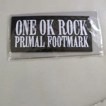 ONE OK ROCK 원오크 와펜 PRIMAL FOOTMARK