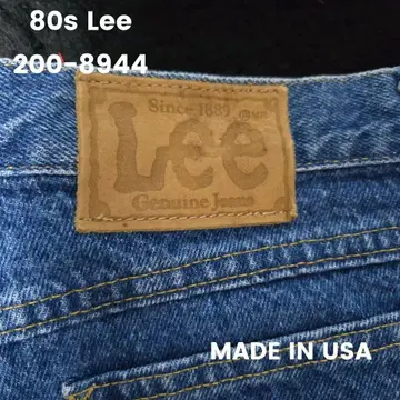 80s Lee 200-8944 빈티지 미국제 유니온 티켓