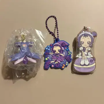 가챠 오쟈마녀 도레미 세가와 온푸 3종 세트