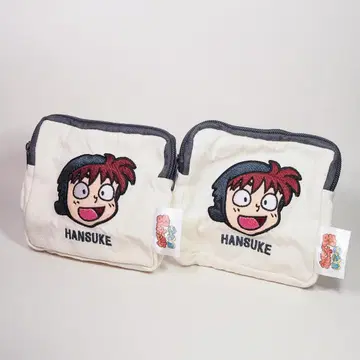 [ 2개 세트 ] 도이 한스케 닌타마 란타로 스퀘어 파우치