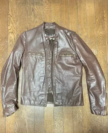 기간 한정 가격 인하 중 BROOKS 가죽 라이더 자켓 L~XL 상당