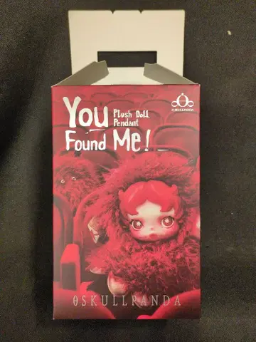 POP MART 플러시 돌 펜던트 You Found Me! 샌드맨