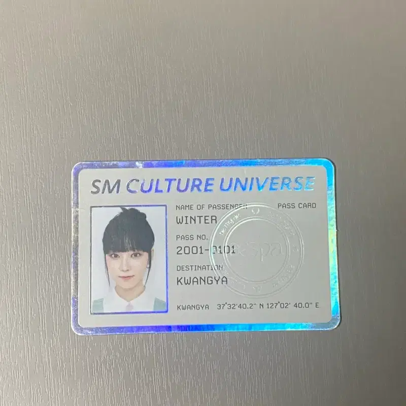 급처!! 윈터 패스카드 포카(유일매물)