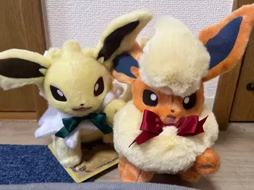 이브이 컬렉션 부스터 썬더 봉제 인형 포켓몬 센터