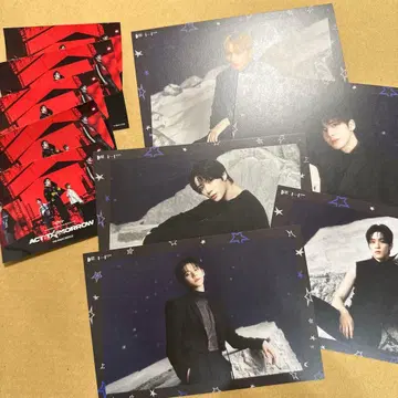 TXT 난바 엽서 5장 스티커 5장