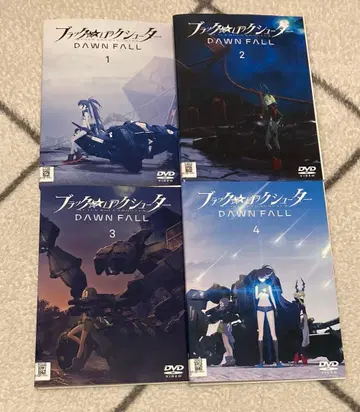 블랙록슈터 DAWN FALL 전권 세트 렌탈 DVD
