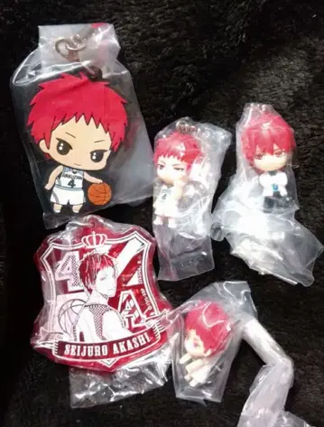 아카시 세이쥬로 러버 스트랩 피규어 키체인 키링 쿠로코의 농구