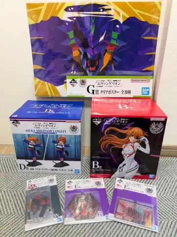 제일복권 에반게리온 B상 D상 시키나미 아스카 랑그레이 덤 세트