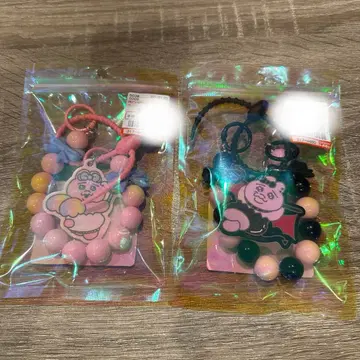 빤쮸토끼 찰랑찰랑 키링 2개 세트 시마무라