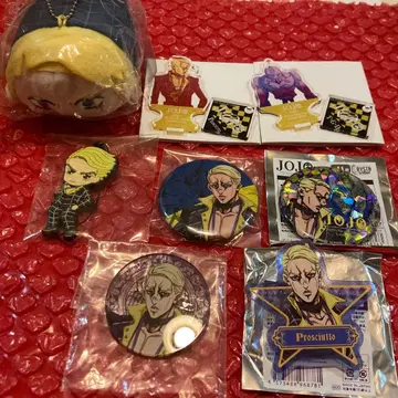 프로슈토 굿즈 8개 세트 3 죠죠의 기묘한 모험 제5부 황금의 바람