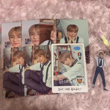 txt 범규 shinextogether 미니 사진 아크릴 키링