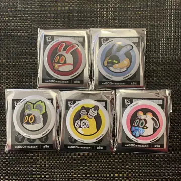 미사용 젠레스 존 제로 트레이딩 캔뱃지 세트 훼미리마트