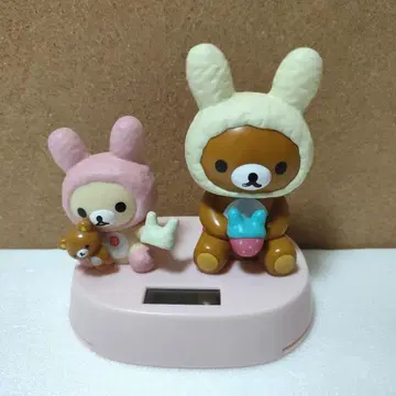 초레어 희귀 리락쿠마 토끼 솔라 마스코트 토끼 모자 당시 물품