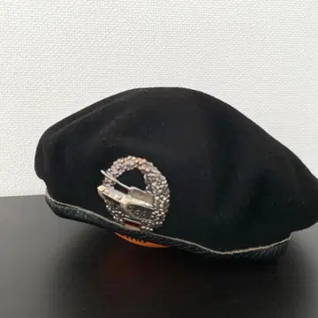 빈티지 독일 연방군 육군 탱크병용 베레모