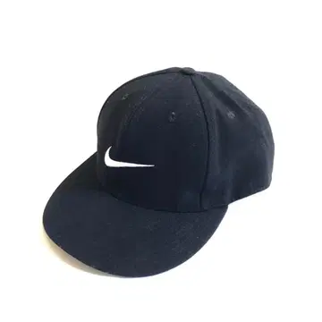 NIKE 90s 울 혼방 6 패널 베이스볼 캡 모자 스우시