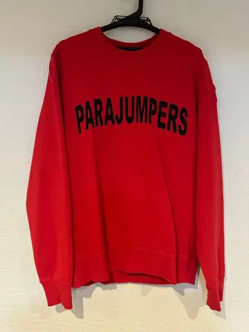 PARAJUMPERS 레드 맨투맨
