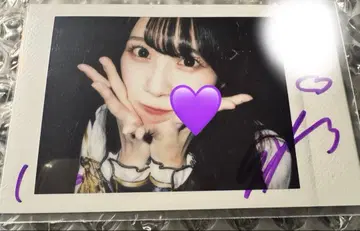 iLiFE! 순령 미키 사인 있음 폴라로이드 HAPPY NEW LiFE!