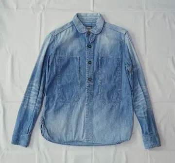 모모타로 진즈 출진 제이 포켓 데님 셔츠