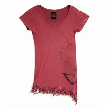 00s vkei Midas destroy 비대칭 티셔츠